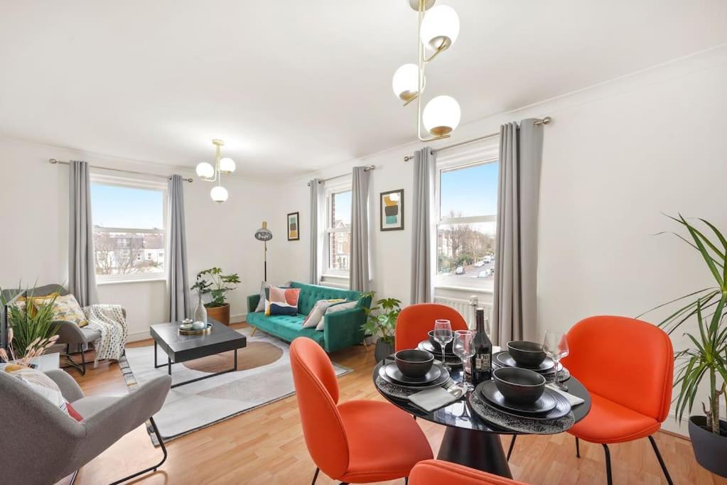 Cosy Apartment 5 Guests 3 Beds 1 Sofa Bed Lewisham London Exteriör bild